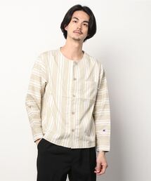 Champion（チャンピオン）の「【Champion/チャンピオン】メンズ キャンパス ロングスリーブシャツ（Tシャツ/カットソー・メンズ）」
