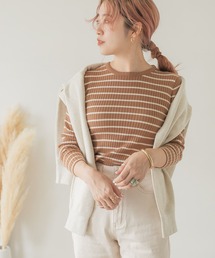 ITEMS URBANRESEARCH | モチモチボーダーニット(ニット/セーター)