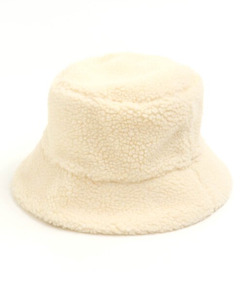 apres les cours（アプレレクール）の「リバーシブルボアバケットハット（ハット・キッズ・キナリ/ブラウン・50/54/48/52）」の8枚目の写真