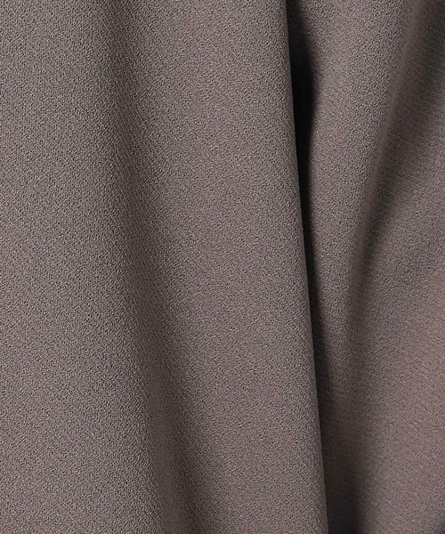 OPAQUE.CLIP（オペークドットクリップ）の「◆梨地ジョーゼットボタンレスカーディガン（カーディガン/ボレロ・メンズ・ブラック/グリーン/キャメル・02/03/04）」の15枚目の写真