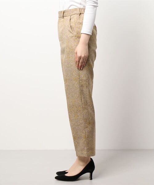 Te chichi（テチチ）の「アラベスク柄テーパードパンツ（その他パンツ・レディース・イエロー/ネイビー・SMALL/MEDIUM）」の3枚目の写真