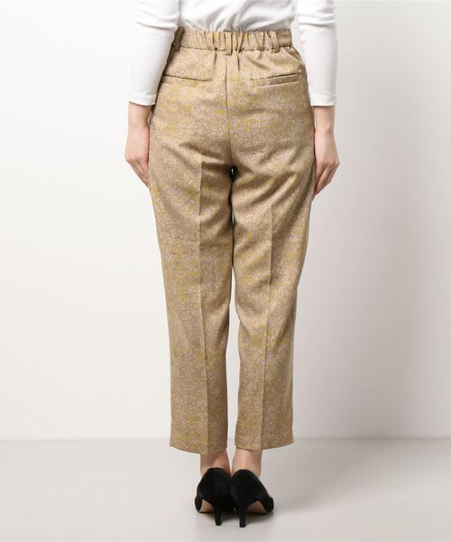 Te chichi（テチチ）の「アラベスク柄テーパードパンツ（その他パンツ・レディース・イエロー/ネイビー・SMALL/MEDIUM）」の4枚目の写真