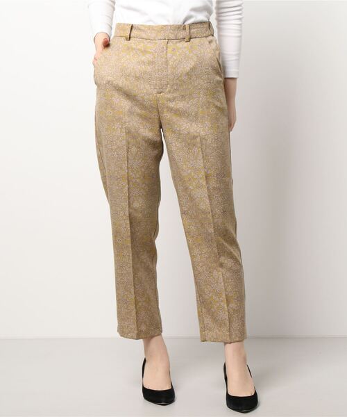 Te chichi（テチチ）の「アラベスク柄テーパードパンツ（その他パンツ・レディース・イエロー/ネイビー・SMALL/MEDIUM）」の5枚目の写真