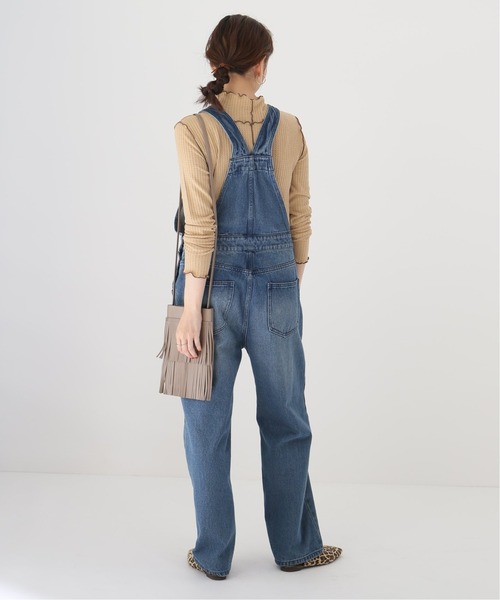 Simplicite(サンプリシテ)の「ワッフルパイピング プルオーバー◆(Tシャツ/カットソー・レディース・ブラック/ベージュ・FREE)」の12枚目の写真