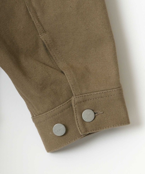 BEN DAVIS(ベンデイビス)の「BEN DAVIS/ベンデイビス ビッグシルエット TRUCKER JAKET/トラッカージャケット(カバーオール・メンズ・ブラック/ブラック系その他/ベージュ系その他・M/XL/L)」の18枚目の写真