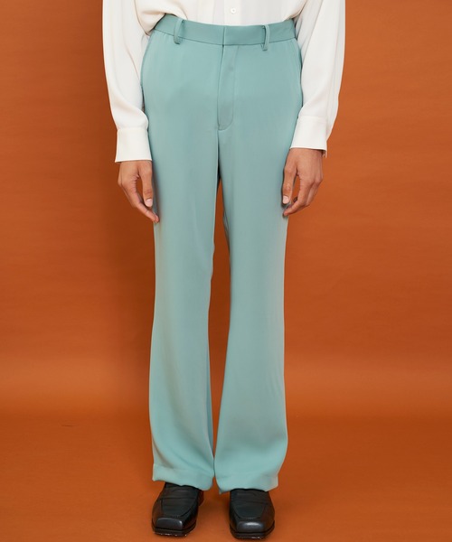 LiNoH(リノー)の「カラーフレアパンツ/COLOR FLARE PANTS(その他パンツ・メンズ・ブルー/ミント/ラベンダー・1/2)」の17枚目の写真
