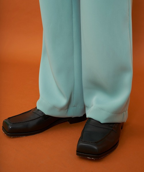 LiNoH(リノー)の「カラーフレアパンツ/COLOR FLARE PANTS(その他パンツ・メンズ・ブルー/ミント/ラベンダー・1/2)」の15枚目の写真