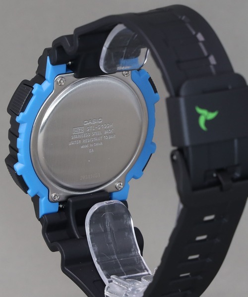 CASIO(カシオ)の「Casio Collection SPORTS / タフソーラー / STL-S100H-2AJH(デジタル腕時計・メンズ・ブラック×ブルー・FREE)」の7枚目の写真