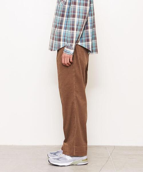UNITED ARROWS & SONS(ユナイテッドアローズアンドサンズ)の「<UNITED ARROWS & SONS> WIDE WALE CORD TROUSERS/パンツ(その他パンツ・メンズ・ブラウン/グレー・M/L/XL/S)」の15枚目の写真