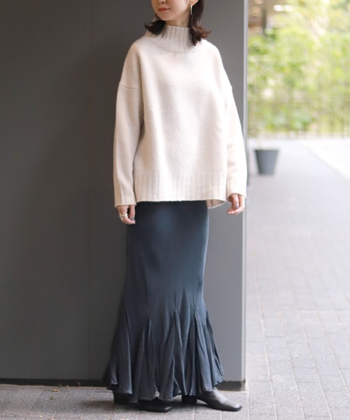 美品　MES DEMOISELLES メドモアゼル　ロングスカート MES DEMOISELLES/メドモアゼル】ロングスカート