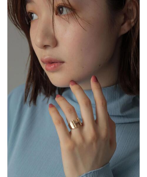 AMERICAN HOLIC（アメリカンホリック）の「イニシャルリングH（リング・レディース・シルバー/ゴールド・FREE）」の14枚目の写真
