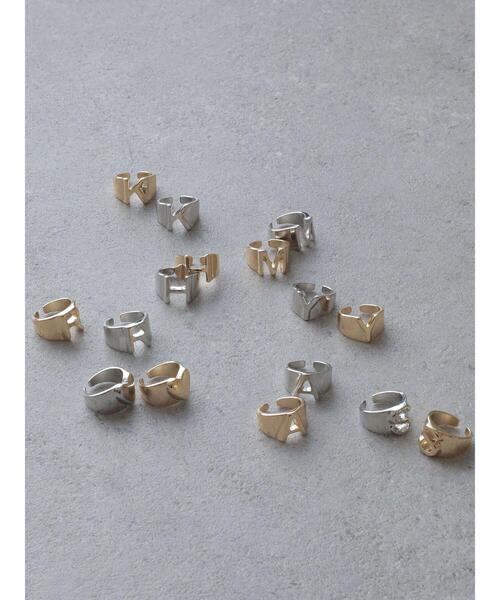 AMERICAN HOLIC（アメリカンホリック）の「イニシャルリングH（リング・レディース・シルバー/ゴールド・FREE）」の4枚目の写真