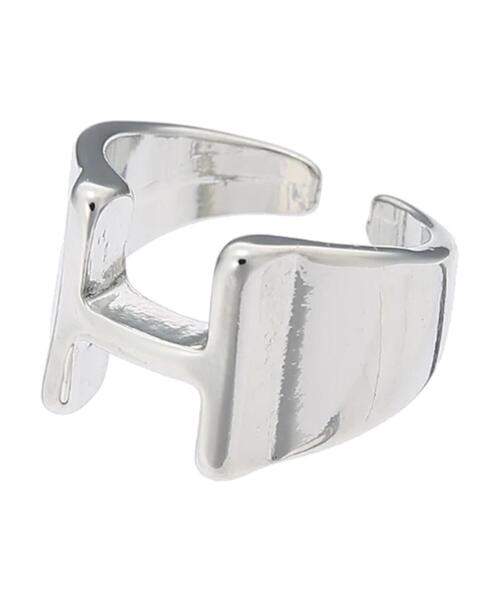 AMERICAN HOLIC（アメリカンホリック）の「イニシャルリングH（リング・レディース・シルバー/ゴールド・FREE）」の3枚目の写真