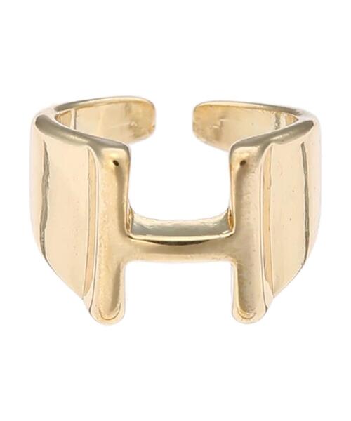 AMERICAN HOLIC（アメリカンホリック）の「イニシャルリングH（リング・レディース・シルバー/ゴールド・FREE）」の8枚目の写真