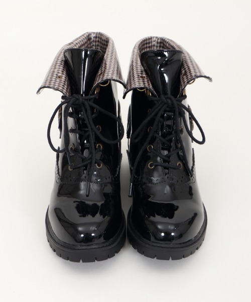 バックル使いレインブーツ バックル使いレインブーツ