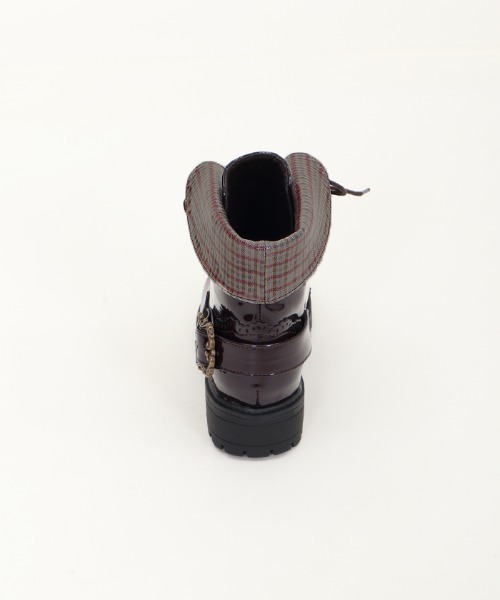axes femme(アクシーズファム)の「バックル使いレインブーツ(レインシューズ・レディース・ブラック/ダークブラウン・MEDIUM/LARGE)」の13枚目の写真