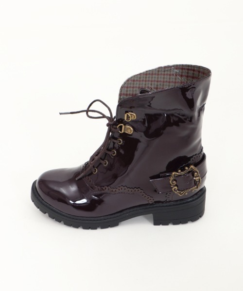 axes femme(アクシーズファム)の「バックル使いレインブーツ(レインシューズ・レディース・ブラック/ダークブラウン・MEDIUM/LARGE)」の19枚目の写真