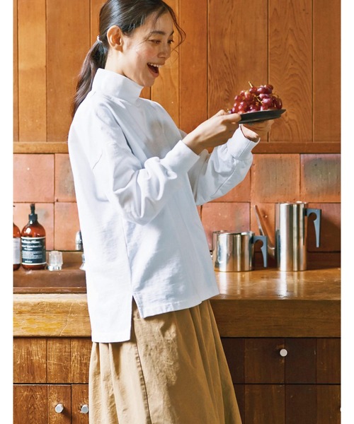 【セール】ａｎｄ ｍｙｅｒａ ボリュームのあるチノスカート（スカート）｜and myera（アンド マイラ）