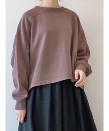 バックロゴ裏毛スウェット