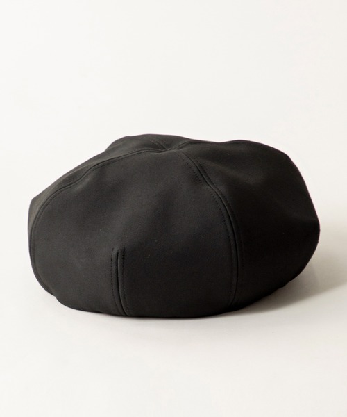 MILLION CARATS（ミリオンカラッツ）の「ワンランク上のお洒落を導くスエードベレー（ニットキャップ/ビーニー・レディース・ブラック/ベージュ・FREE）」の6枚目の写真