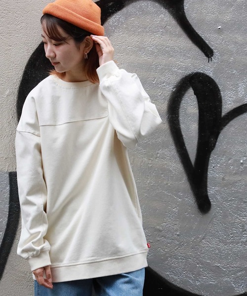 Levi's（リーバイス）の「【Levi's】切り替えスウェット（スウェット・レディース・キナリ・S/M）」の4枚目の写真