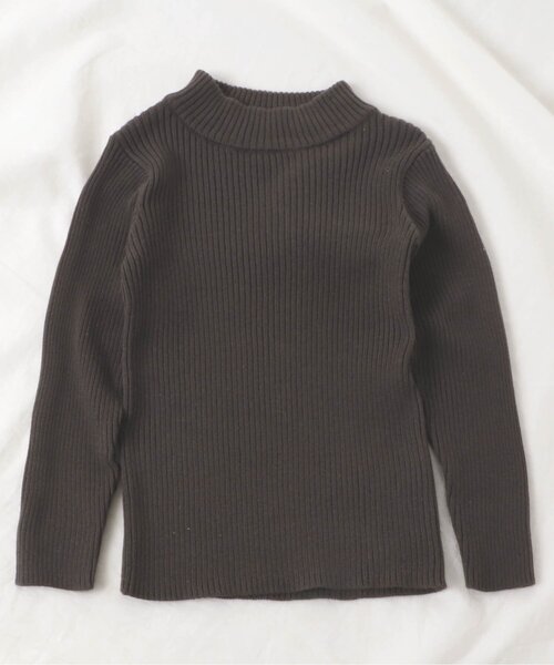 apres les cours(アプレレクール)の「リブニット_ウォッシャブル(ニット/セーター・キッズ・ベージュ/ラベンダー/その他2/アイボリー/イエロー/チャコール・130/80/140/100/110/90/120)」の3枚目の写真