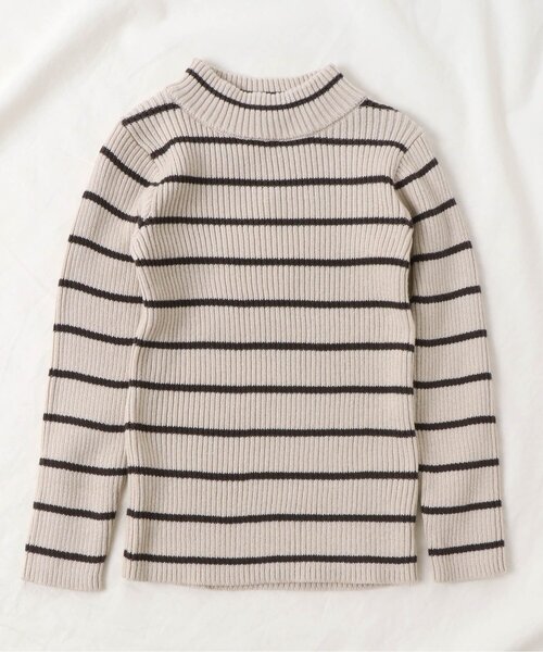 apres les cours(アプレレクール)の「リブニット_ウォッシャブル(ニット/セーター・キッズ・ベージュ/ラベンダー/その他2/アイボリー/イエロー/チャコール・130/80/140/100/110/90/120)」の13枚目の写真