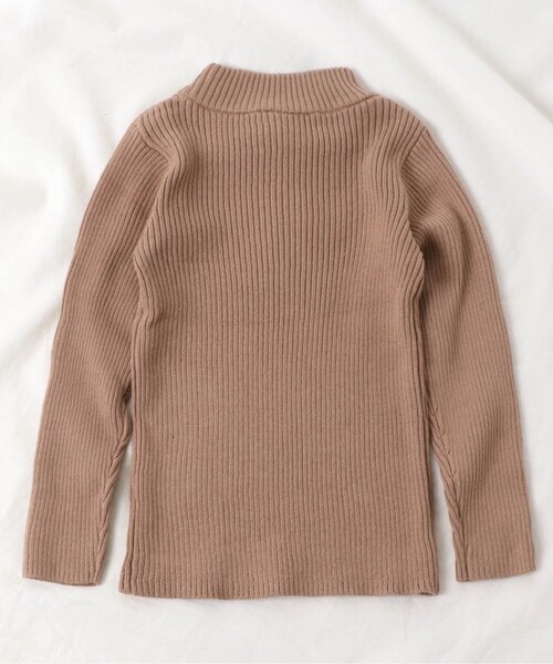 apres les cours(アプレレクール)の「リブニット_ウォッシャブル(ニット/セーター・キッズ・ベージュ/ラベンダー/その他2/アイボリー/イエロー/チャコール・130/80/140/100/110/90/120)」の15枚目の写真