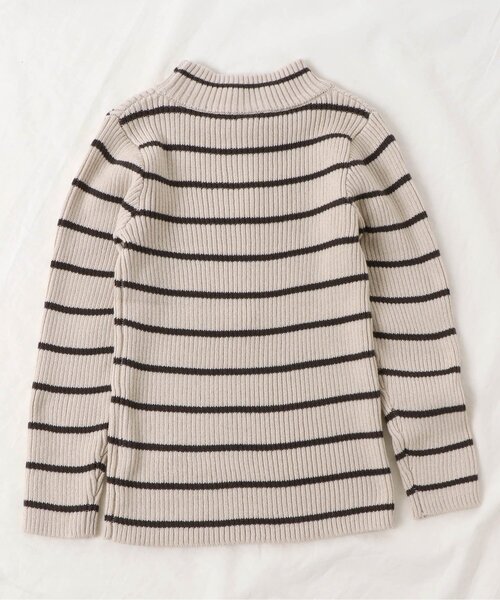 apres les cours(アプレレクール)の「リブニット_ウォッシャブル(ニット/セーター・キッズ・ベージュ/ラベンダー/その他2/アイボリー/イエロー/チャコール・130/80/140/100/110/90/120)」の14枚目の写真