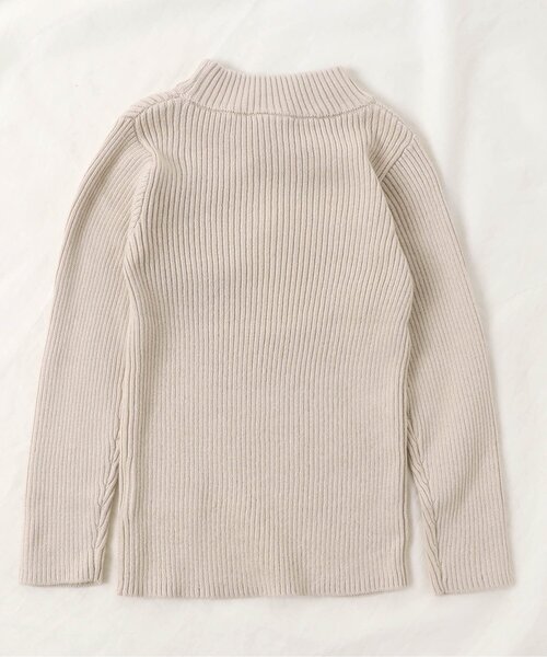 apres les cours(アプレレクール)の「リブニット_ウォッシャブル(ニット/セーター・キッズ・ベージュ/ラベンダー/その他2/アイボリー/イエロー/チャコール・130/80/140/100/110/90/120)」の17枚目の写真