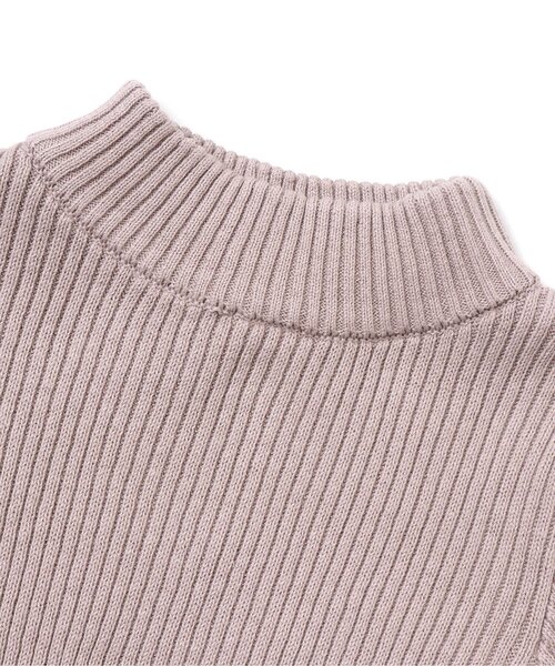 apres les cours(アプレレクール)の「リブニット_ウォッシャブル(ニット/セーター・キッズ・ベージュ/ラベンダー/その他2/アイボリー/イエロー/チャコール・130/80/140/100/110/90/120)」の20枚目の写真