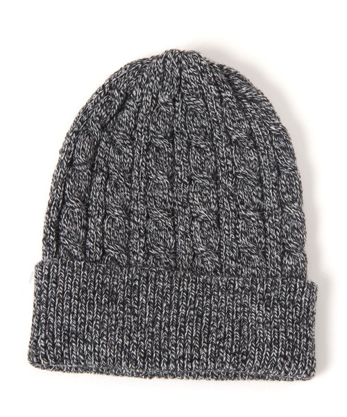 GLOBAL WORK（グローバルワーク）の「アラエルケーブルワッチ／ユニ/239060（ニットキャップ/ビーニー・メンズ・ネイビー/ブラック/ライトベージュ/グレー・FREE）」の15枚目の写真