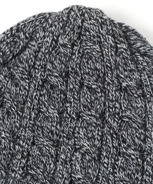 GLOBAL WORK（グローバルワーク）の「アラエルケーブルワッチ／ユニ/239060（ニットキャップ/ビーニー・メンズ・ネイビー/ブラック/ライトベージュ/グレー・FREE）」の21枚目の写真