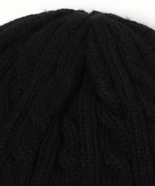 GLOBAL WORK（グローバルワーク）の「アラエルケーブルワッチ／ユニ/239060（ニットキャップ/ビーニー・メンズ・ネイビー/ブラック/ライトベージュ/グレー・FREE）」の11枚目の写真