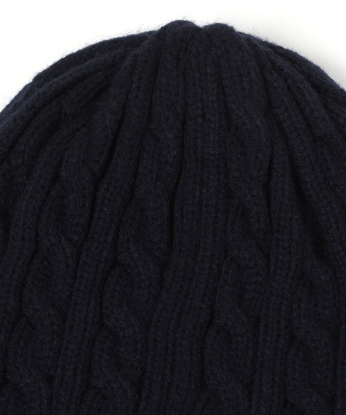 GLOBAL WORK（グローバルワーク）の「アラエルケーブルワッチ／ユニ/239060（ニットキャップ/ビーニー・メンズ・ネイビー/ブラック/ライトベージュ/グレー・FREE）」の22枚目の写真