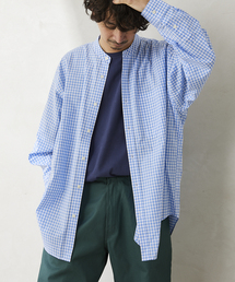 JOURNAL STANDARD relume | 【relume SPORTS WEAR】オーバーサイズ バンドカラーシャツ(シャツ/ブラウス)