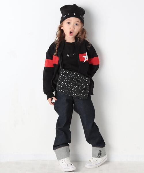 agnes b.（アニエスベー）の「TM32 E PANTALON キッズ デニムパンツ（デニムパンツ・キッズ・ブルー系その他・4YEAR/6YEAR/10YEAR/8YEAR）」の6枚目の写真