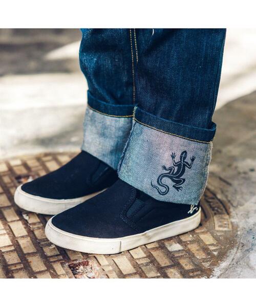 agnes b.（アニエスベー）の「TM32 E PANTALON キッズ デニムパンツ（デニムパンツ・キッズ・ブルー系その他・4YEAR/6YEAR/10YEAR/8YEAR）」の11枚目の写真