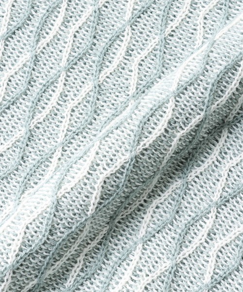 Honeys（ハニーズ）の「ニットベスト（ベスト・レディース・ブラック/ベージュ/ミント・S/M/L）」の22枚目の写真