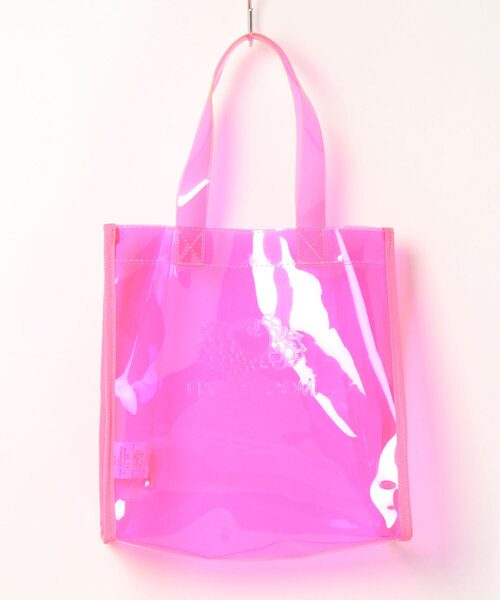 FRUIT OF THE LOOM（フルーツオブザルーム）の「PVC COLOR　スクエアトート（トートバッグ・メンズ・パープル/ブラウン/グリーン/ピンク/イエロー/オフホワイト・FREE）」の6枚目の写真