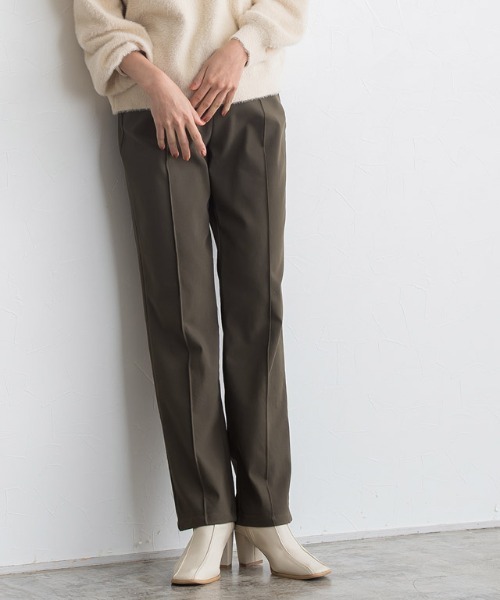 Pierrot(ピエロ)の「裏微起毛テーパードパンツ(その他パンツ・レディース・ラベンダー/モカ/ベージュ/ブラック・M/L/PM)」の18枚目の写真