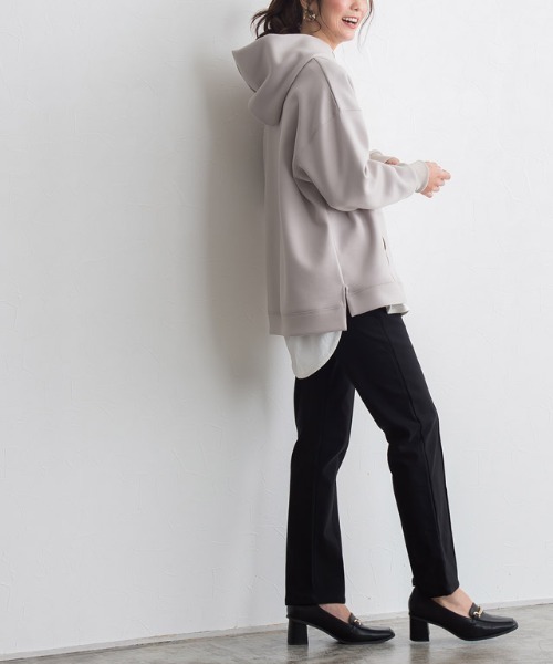 Pierrot(ピエロ)の「裏微起毛テーパードパンツ(その他パンツ・レディース・ラベンダー/モカ/ベージュ/ブラック・M/L/PM)」の13枚目の写真
