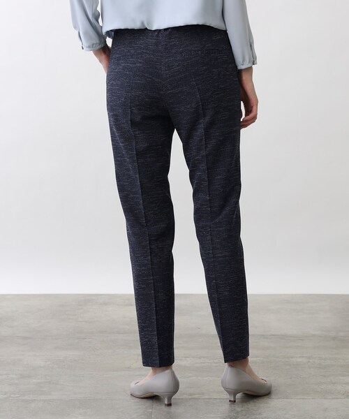 INDIVI（インディヴィ）の「◆【洗える/UVケア】ストレッチツィードパンツ（スーツパンツ・レディース・ネイビー/ネイビー系5/ブラック系3/ブラック系5・38/36/40/05/03）」の8枚目の写真