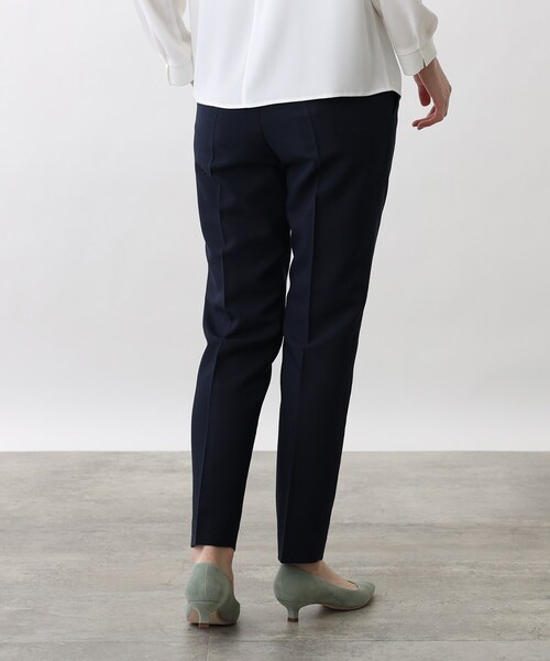 INDIVI（インディヴィ）の「◆【洗える/UVケア】ストレッチツィードパンツ（スーツパンツ・レディース・ネイビー/ネイビー系5/ブラック系3/ブラック系5・38/36/40/05/03）」の17枚目の写真