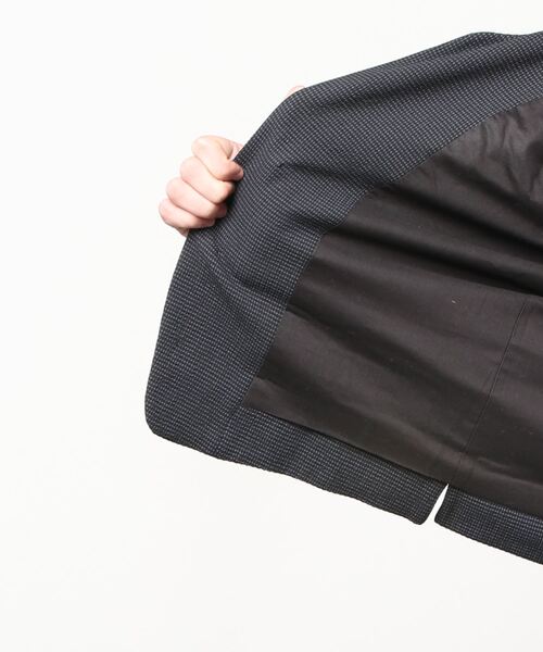 ROTAR（ローター）の「Houndstooth Seersucker Vest シアサッカー ベスト 千鳥柄（ベスト・メンズ・ブラック/ネイビー・X-LARGE/MEDIUM/LARGE）」の5枚目の写真