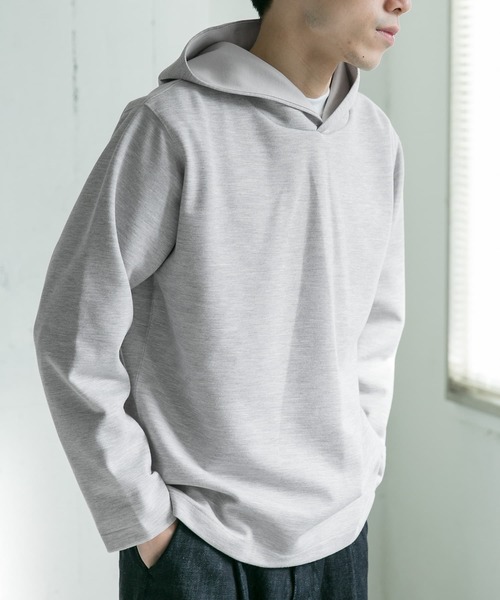 URBAN RESEARCH DOORS（アーバンリサーチドアーズ）の「ダブルフェイスフーディ（パーカー・メンズ・ブラウン/オリーブ/グレー系その他/ネイビー・40/38）」の7枚目の写真