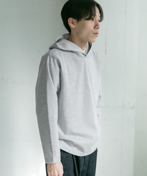 URBAN RESEARCH DOORS（アーバンリサーチドアーズ）の「ダブルフェイスフーディ（パーカー・メンズ・ブラウン/オリーブ/グレー系その他/ネイビー・40/38）」の8枚目の写真