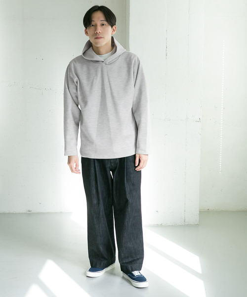 URBAN RESEARCH DOORS（アーバンリサーチドアーズ）の「ダブルフェイスフーディ（パーカー・メンズ・ブラウン/オリーブ/グレー系その他/ネイビー・40/38）」の10枚目の写真