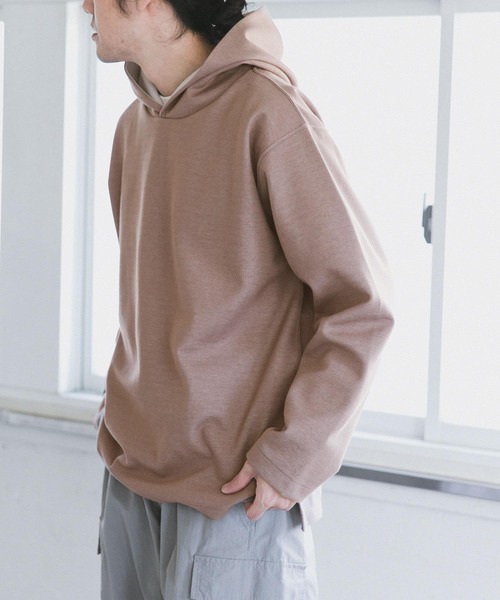 URBAN RESEARCH DOORS（アーバンリサーチドアーズ）の「ダブルフェイスフーディ（パーカー・メンズ・ブラウン/オリーブ/グレー系その他/ネイビー・40/38）」の13枚目の写真