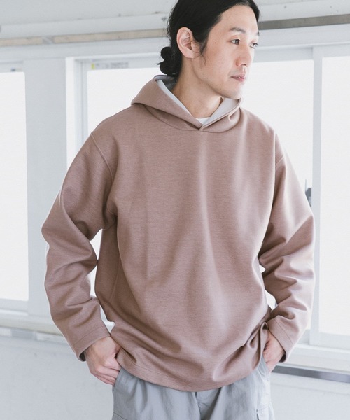 URBAN RESEARCH DOORS（アーバンリサーチドアーズ）の「ダブルフェイスフーディ（パーカー・メンズ・ブラウン/オリーブ/グレー系その他/ネイビー・40/38）」の16枚目の写真